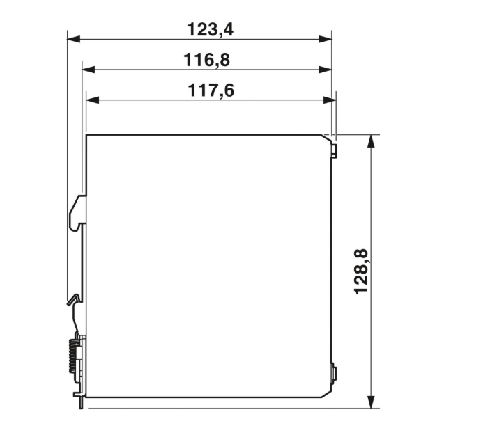 FUENTE DE VOLTAJE PHOENIX CONTACT 24VDC 100-220V 240W 10A