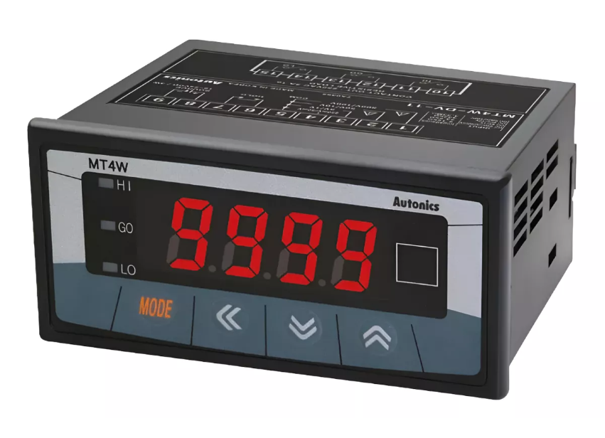 Amperimetro Panel Escalable 110/240vca Autonics Mt4w-aa-41