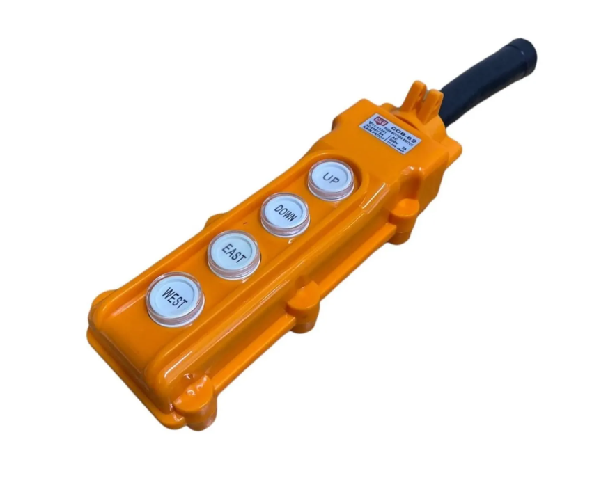 Botonera Para Polipasto 4 Botones, 5 Amp 250vac, Cob-62