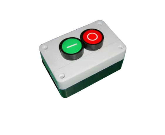 XAL-B213 BOTONERA PLASTICA CON BOTONES VERDE(I) ROJO(O)
