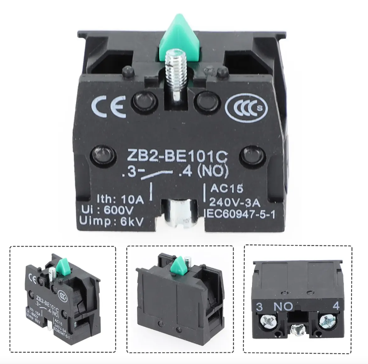 ZB2-BE101 BLOQUE CONTACTO NORMALMENTE ABIERTO NO