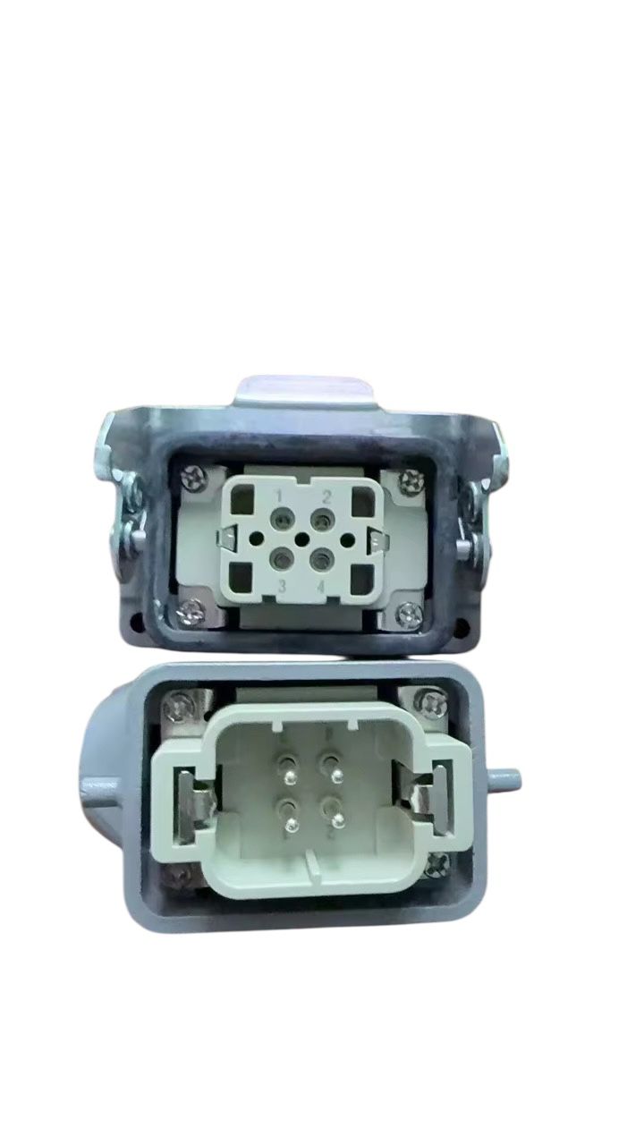 Hdc Kit M/h Ciset 4 Pines 16A Conector Industrial Metalico