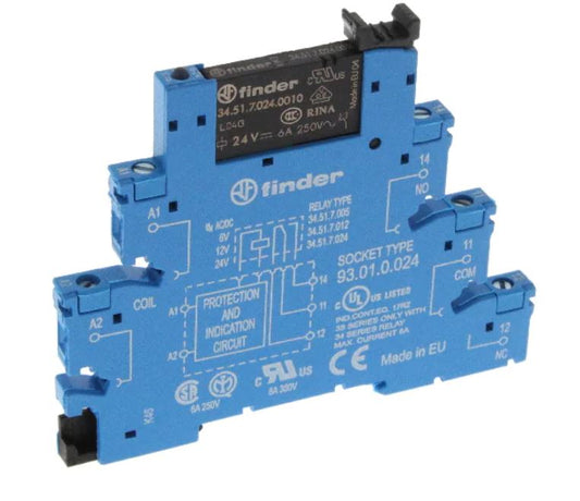 INTERRUPTOR MODULAR EMR 24VCA/VCD 1CC 6A