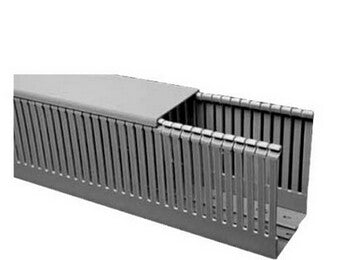 CANALETA RANURADA 2 MTS CON TAPA