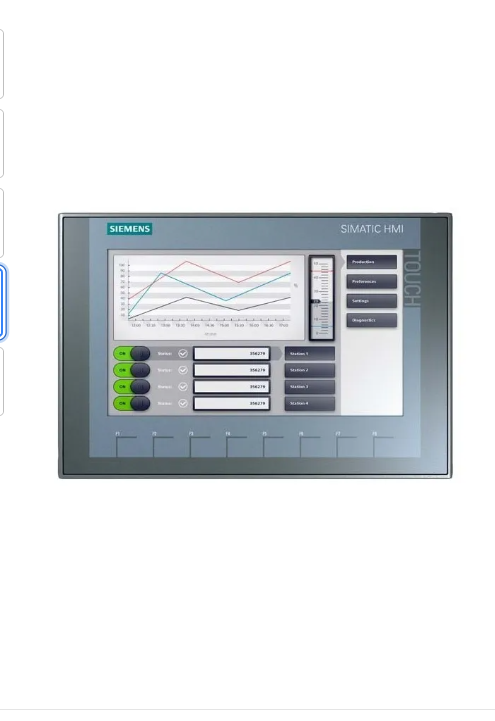 Panel Pantalla Táctil Siemens 6av2123-2jb03-0ax0