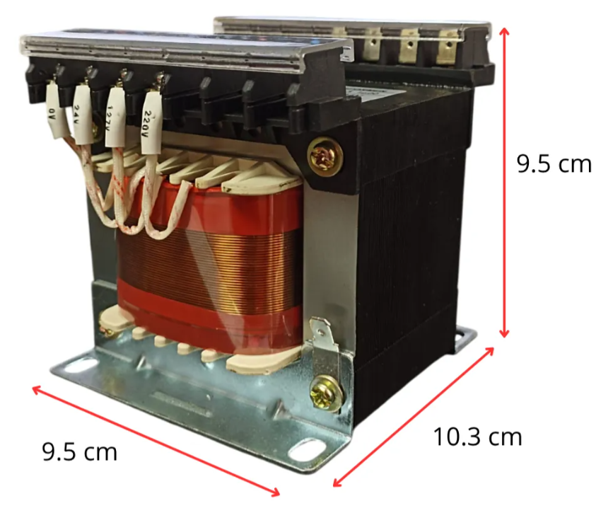 Transformador De Control 500VA P:127-220-440v S:24-127-220v Negro