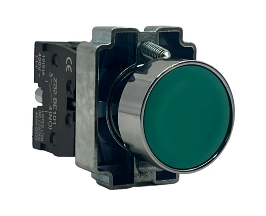XB2-BA31 BOTON PULSADOR VERDE NO LUMINOSO 1NO