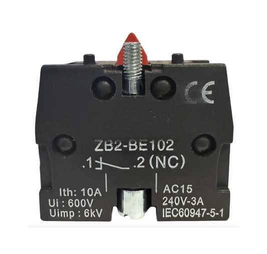 ZB2-BE102 BLOQUE CONTACTO NORMALMENTE CERRADO NC