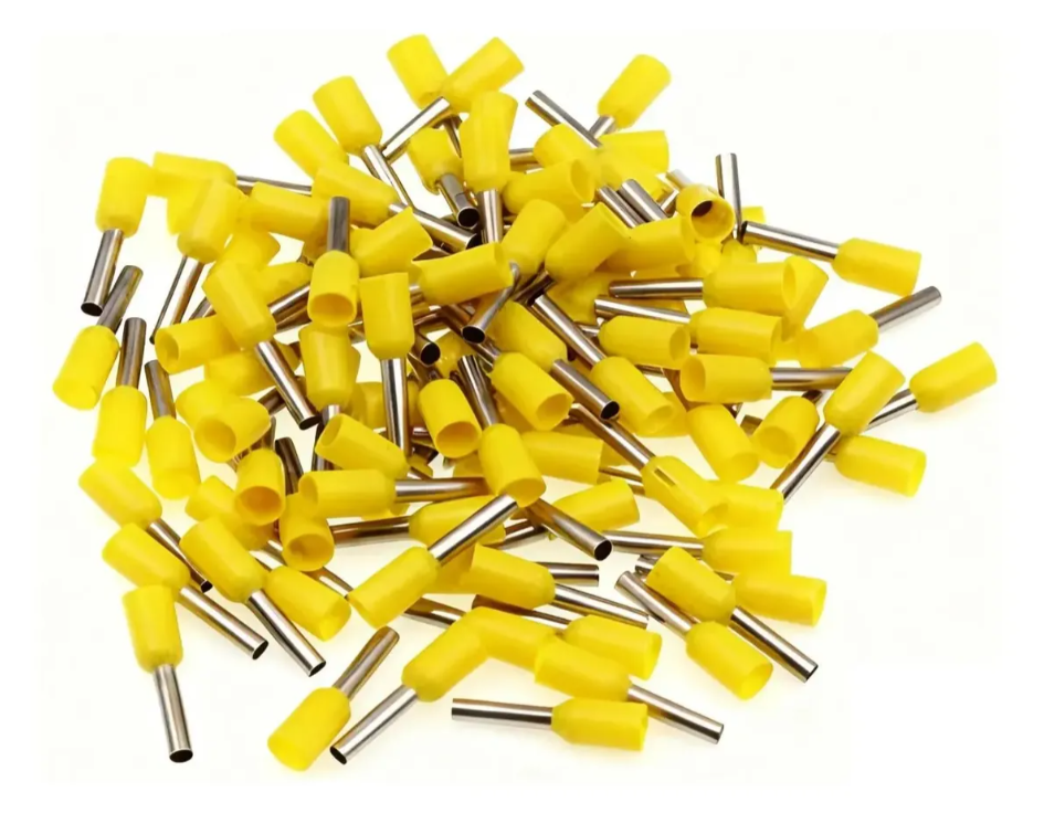 VE6010-TERMINAL FERRUL PARA CABLE CAL.10 AMARILLO (100PZ)