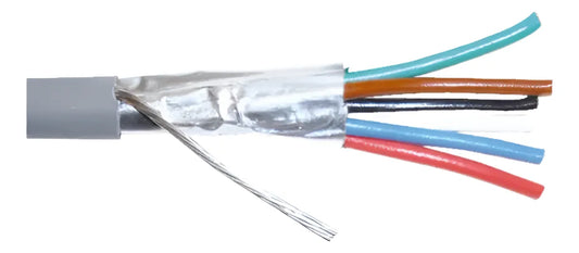 Cable Belden 6x18 Awg Blindado 305 Mts Gris 5304fe 0081000