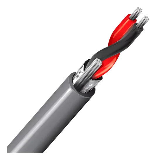Belden Cable 2x18awg Blindado Gris Bobina 5300fe 0081000