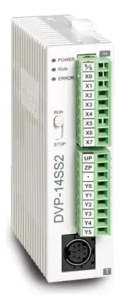 Plc Delta, 8 Entradas, 6 Salidas Transistor, Dvp14ss211t 24v
