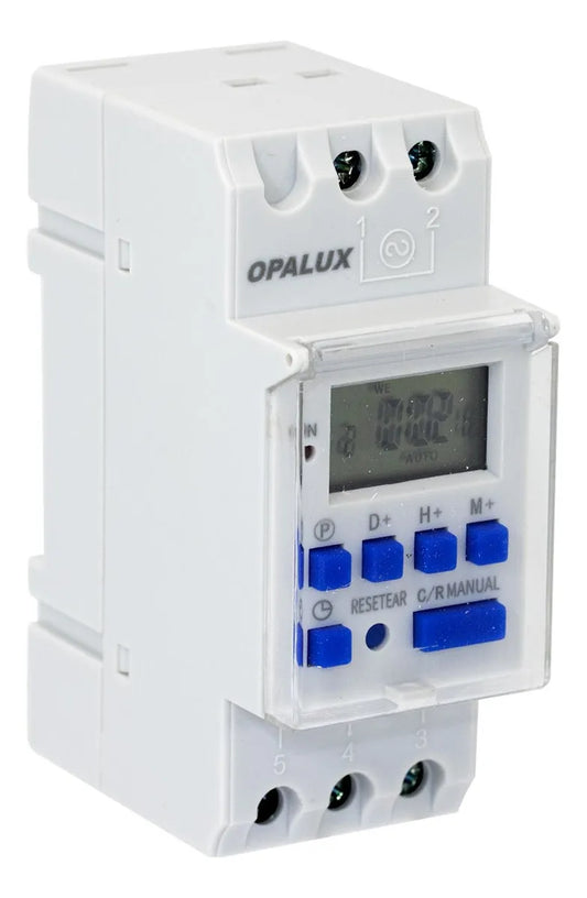 Interruptor Horario Digital Op-15atc Opalux Mihaba
