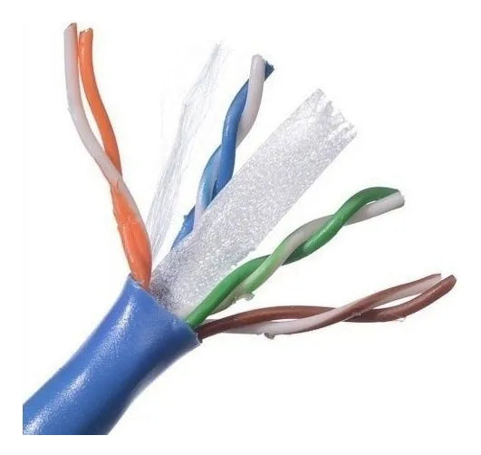 Bobina De Cable Belden Cat6 Utp 305 Metros Azul 2412 0061000