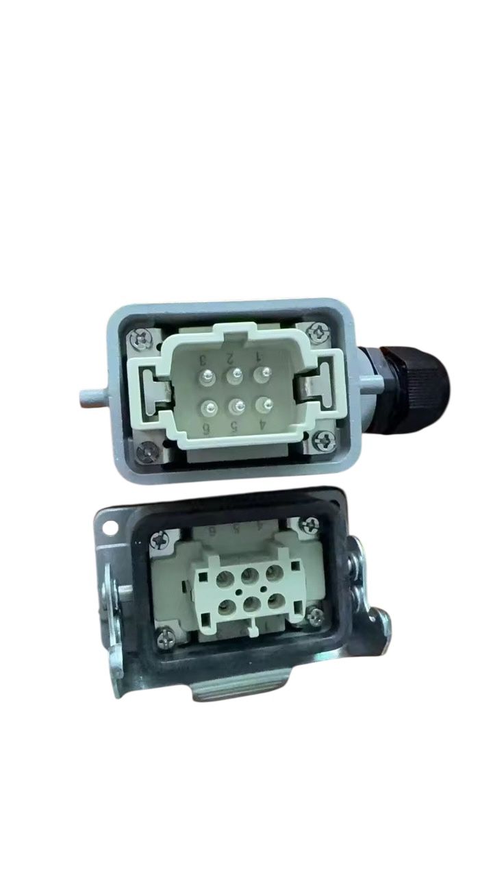 HDC Kit M/h Ciset 6 Pines 16A Conector Industrial Metalico