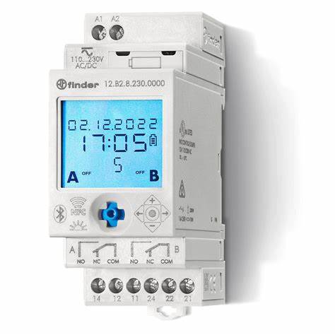 DW2-INTERRUPTOR HORARIO DIGITAL BLUETOOTH 2 SALIDAS 110/230 VCA